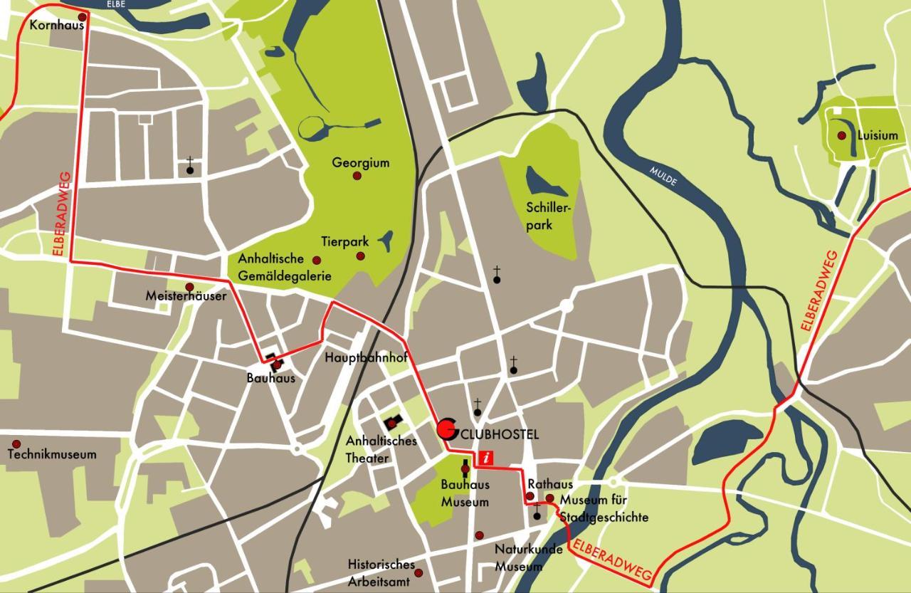 Wandery Hostel Dessau Екстериор снимка